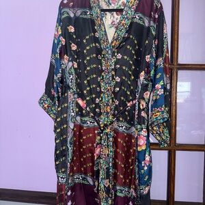 Johnny Was Silk Kimono